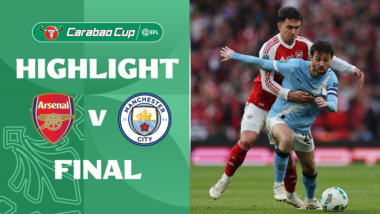 [Highlight] EFL Carabao Cup : Arsenal vs Manchester City (22-03-69)