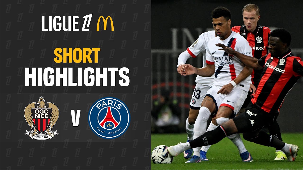 [Highlight] France Ligue 1 : นีซ vs ปารีส แซงต์-แชร์กแมง (22-03-69)