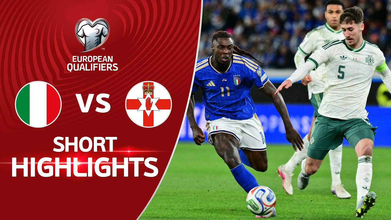 [Highlight] World Cup 2026 European Qualifiers : Italy vs Northern Ireland (27-03-69)