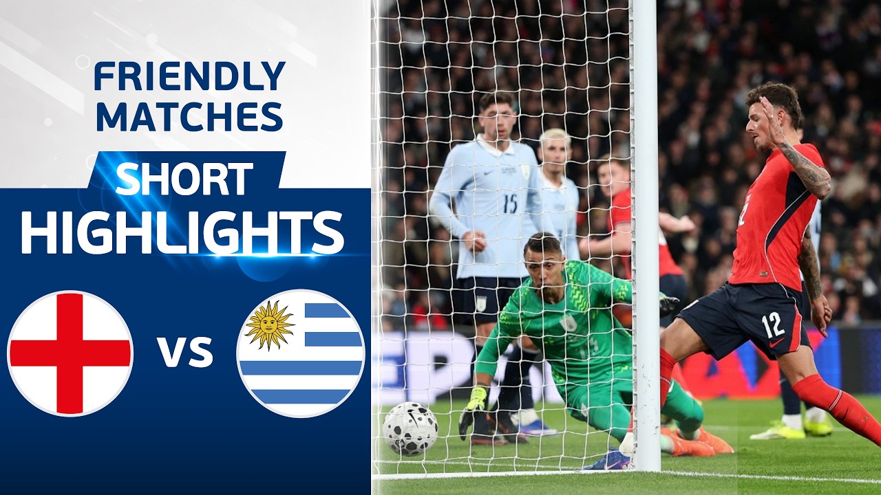 [Highlight] International Friendly : England vs Uruguay (28-03-69)