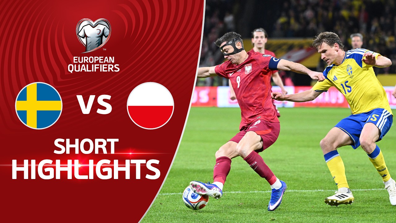 [Highlight] World Cup 2026 European Qualifiers : Sweden vs Poland (01-04-69)