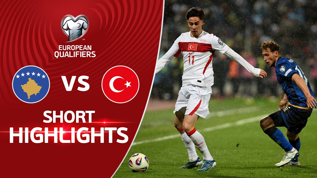 [Highlight] World Cup 2026 European Qualifiers : Kosovo vs Turkiye (01-04-69)