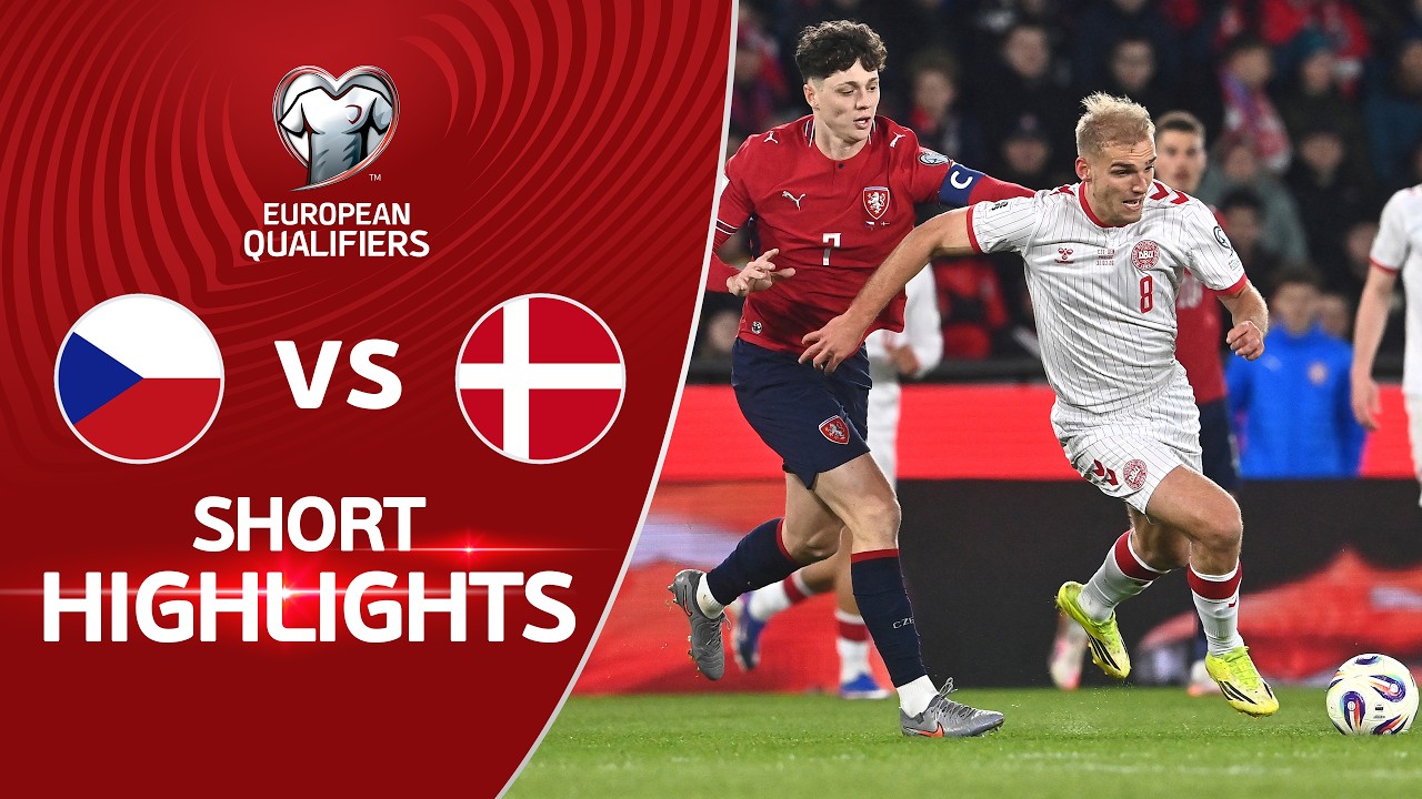 [Highlight] World Cup 2026 European Qualifiers : Czechia vs Denmark (01-04-69)