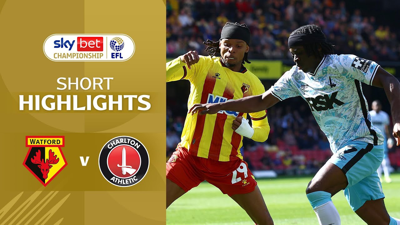 [Highlight] EFL Championship : Watford vs Charlton Athletic (06-04-69)