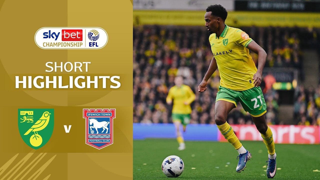 [Highlight] EFL Championship : Norwich City vs Ipswich Town (11-04-69)