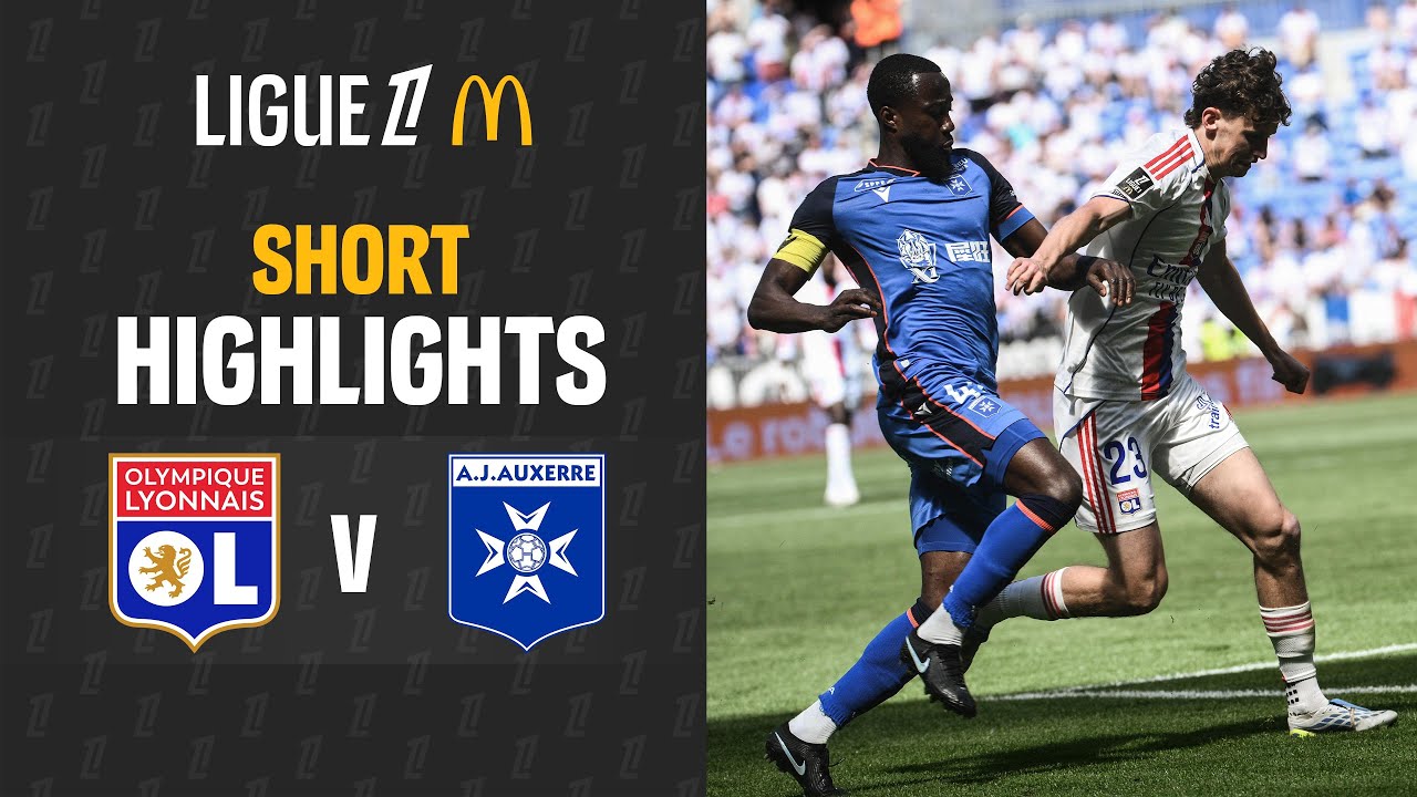 [Highlight] France Ligue 1 : โอลิมปิก ลียง vs โอแซร์ (25-04-69)