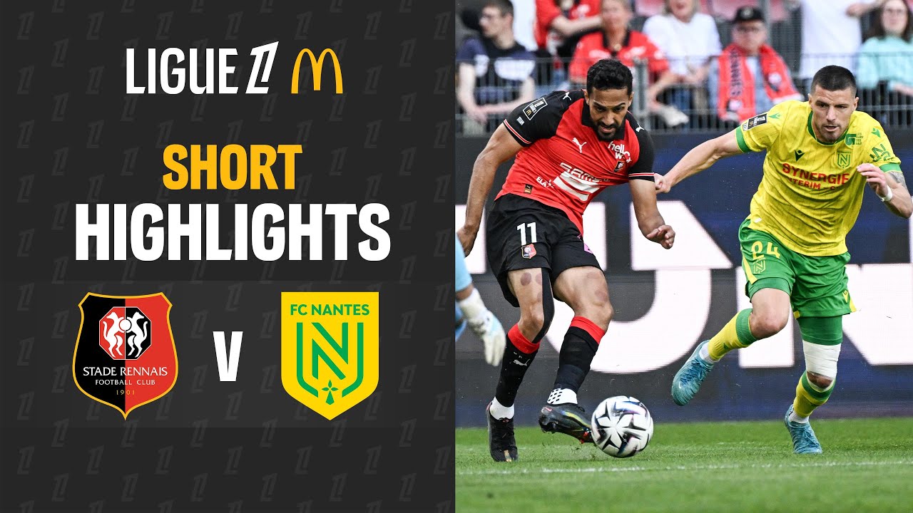 Highlight] France Ligue 1 : แรนส์ vs น็องต์ (26-04-69)
