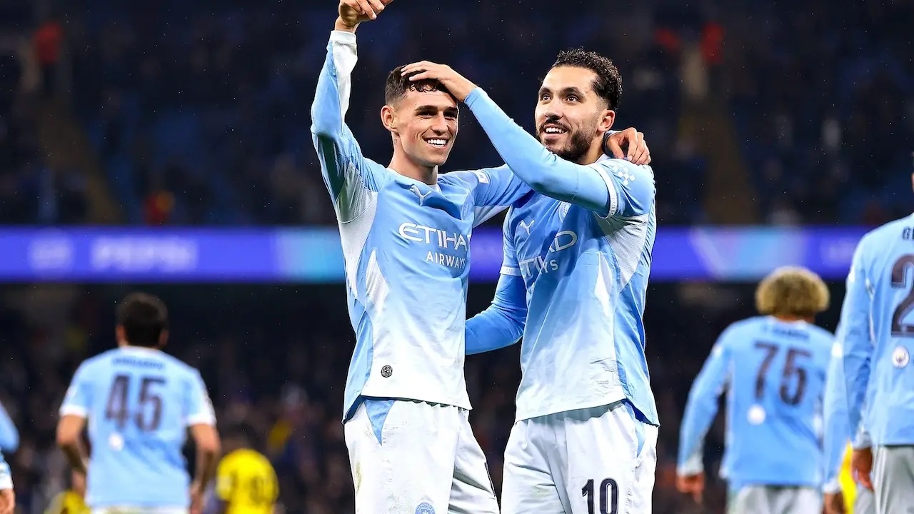 แมนซิตี้ ไล่ถล่ม เออีเค เอเธนส์ ศึก UCL ยูฟ่า แชมเปียนส์ลีก